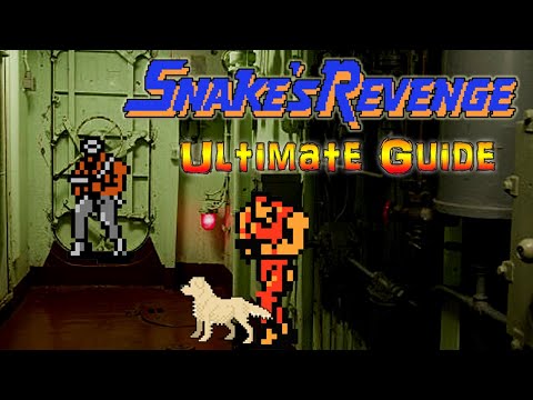 #SnakesRevenge #MetalGear Snake's Revenge NES - ULTIMATE GUIDE - ALL Items, ALL Hostages, ALL Bosses
