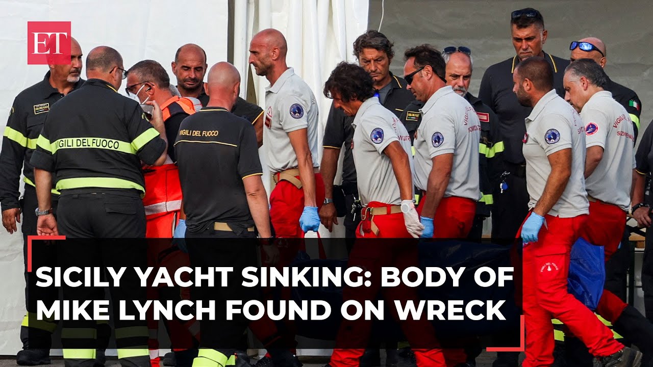 Sicily yacht sinking: Body of British tech entrepreneur Mike Lynch found on yacht wreck