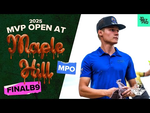 2025 MVP Open | MPO FINALB9 | Redalen, Buhr, Wysocki, Krans | Jomez Disc Golf