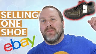 Make Money Selling One Shoe On Ebay. Just One Shoe Not A Pair!