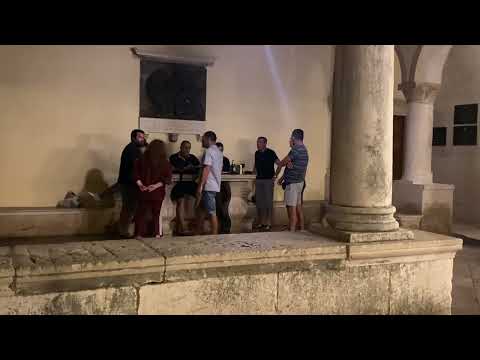 Klapa Singers, Old Town, Korčula Island, Croatia, 22 September 2023