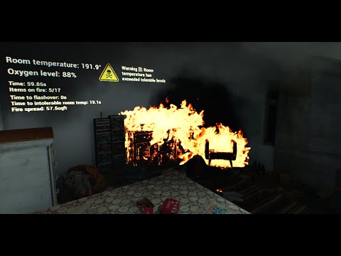 FireSIM. The Unpredictability of Fire. Work in progress v0.1