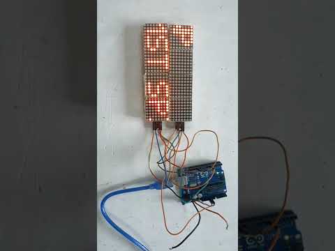 @How to connect multiple MAX7219 4-in-1 digital display to SPI pin Arduino UNO ?