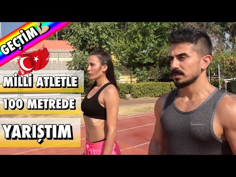 MİLLİ ATLETLE YARIŞTIK, GEÇTİM 💪🏼