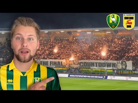 CRAZY ATMOSPHERE IN INSANE TOP OF THE LEAGUE BATTLE!! ADO Den Haag - Cambuur Matchday Vlog