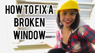 How to Fix A Broken Window: Aluminum Frame