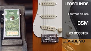 Video thumbnail for Leosounds Irish Tour Pickup Set & BSM Rory Gallagher Booster (No Talk Geardemo) by Haiko Heinz