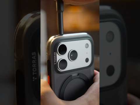 With airbags built into the case, it’s the perfect way to protect your iPhone 17 Pro. #torras #Q3air