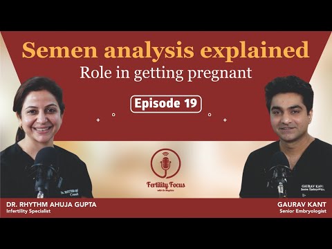 Semen Analysis Explained - Role in getting pregnant | EP- 19 | Dr Rhythm Gupta - IVF Specialist