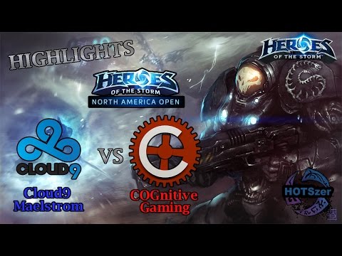Heroes of the Storm | Cloud9 Maelstrom vs COGnitive Gaming | North America Open 2015 Highlights
