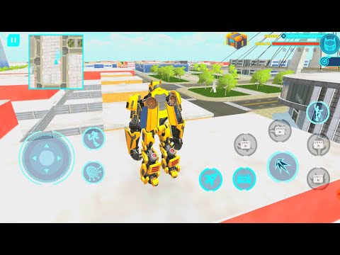 Optimus Prime Multiple Transformation Jet Robot Car Game 2020 - Android Gameplay. #games