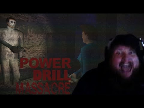Caseoh plays Power Drill Massacre (Unposted)