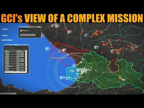 Explained: How To GCI A Complex DCS WORLD Mission Example/Tutorial | LOTATC