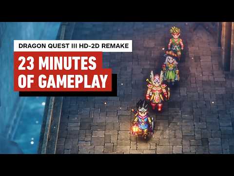 Dragon Quest 3 HD-2D Remake - 20 Minutes of Gameplay - YouTube