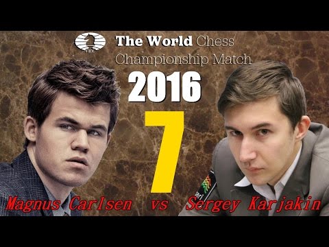 Partite Commentate di Scacchi 237 - Karjakin vs Carlsen (7) L'appetito vien mangiando - 2016 [D27]