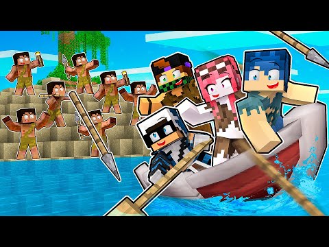 SCAPPIAMO DALL'ISOLA DESERTA! - MINECRAFT *ISOLA DEGLI YOUTUBERS*