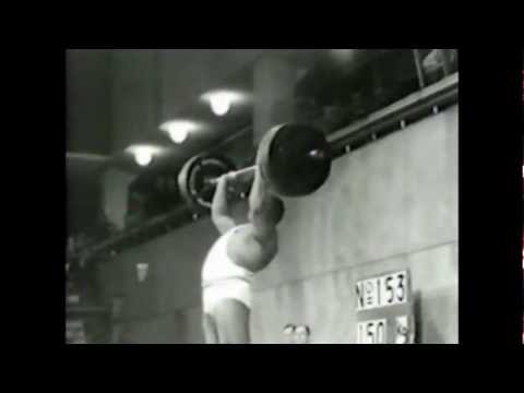 Olympic Weightlifting, Olympic Record - Press by John Davis - 330 lbs / 150 kg