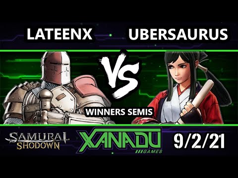 F@X 421 Winners Semis - LATEENX (Warden) Vs. Ubersaurus (Hibiki) Samurai Shodown