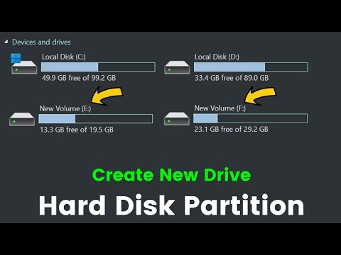 Create New Disk Drive in Windows 10 & 11 | Easy Method