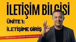 AÖF İletişim Bilgisi Ünite 1 Özeti I İletişime Giriş / İletişim Teoril