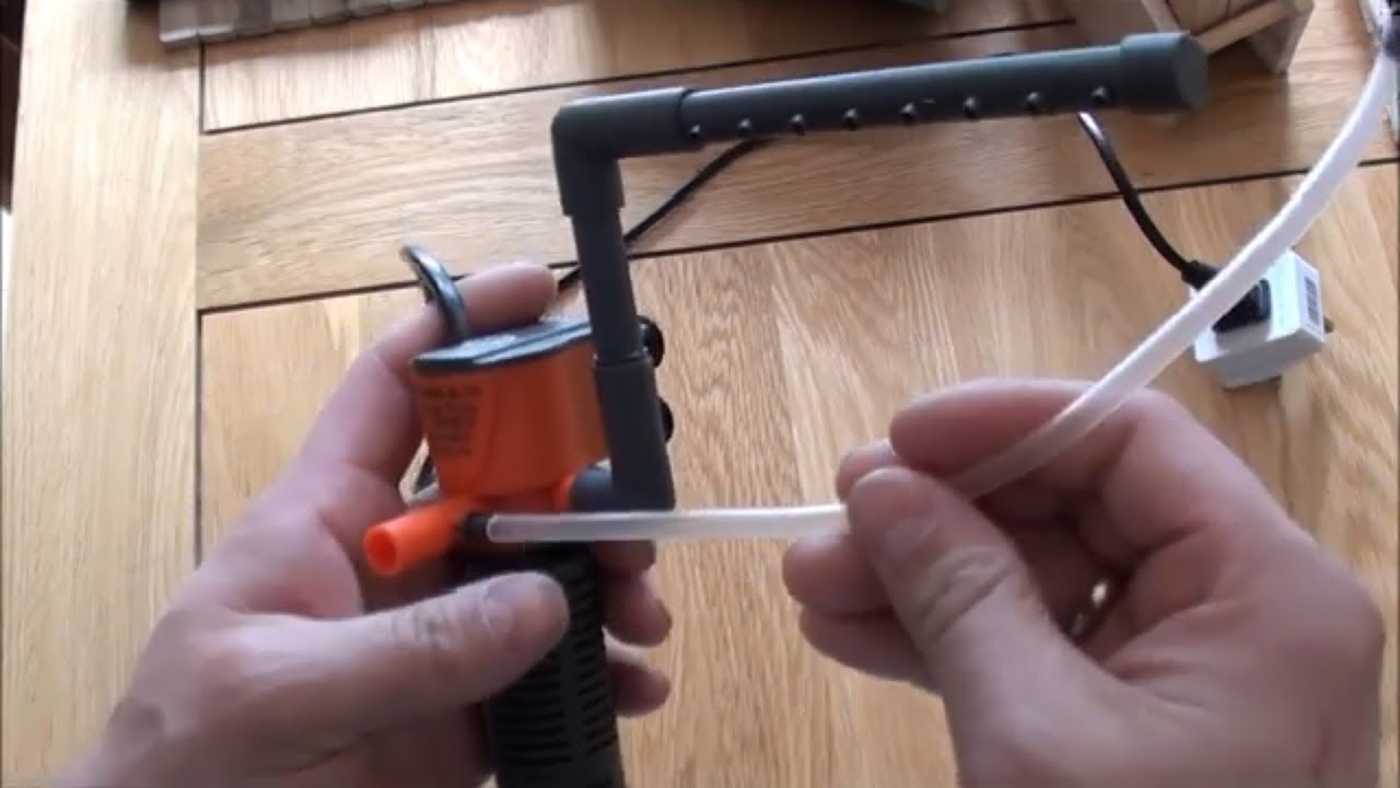 AKWARYSTYKA-ZASTOSOWANIE MALEGO FILTRA WEWNETRZNEGO W AKWARIUM