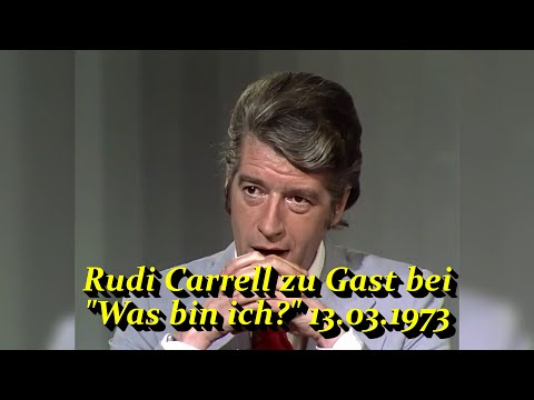 Rudi Carrell as a guest on "What am I?" 13.03.1973