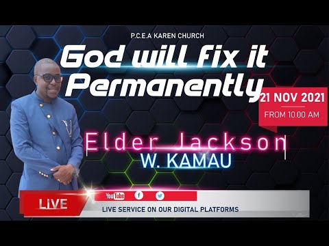 God will fix it Permanently