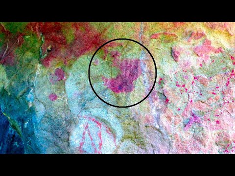 The Red Handprint, Arroyo Seco, California