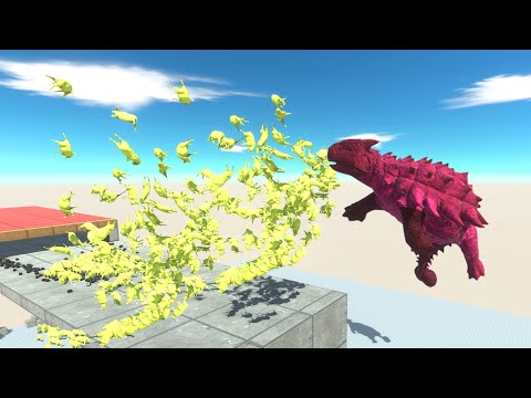 Cape Buffalo Units vs All dinosaur  | Animal Revolt Battle Simulator