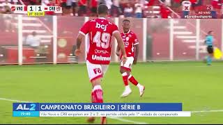 CRB empata com o Vila Nova por 2 a 2 na estreia da Série B - 21/03/2026