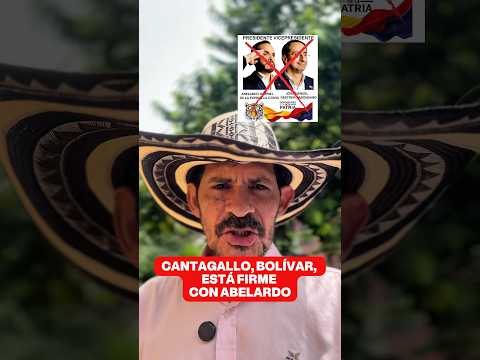 CANTAGALLO, BOLÍVAR, ESTÁ FIRME CON ABELARDO
