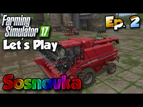 Let's Play Farming Simulator 17 - Sosnovka Ep.2 | Straw For Nothing!