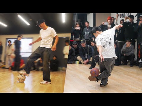 I entered a Freestyle Soccer Tournament in Japan