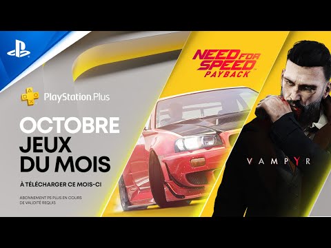 Need for Speed: Payback et Vampyr sont vos jeux PS Plus pour le mois d’octobre