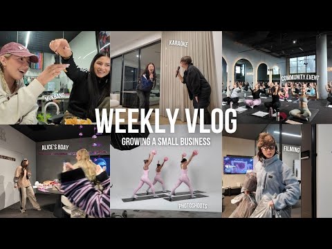 A MONTH at work growing a small business! (14th JULY - 8th AUGUST) | VLOG 037