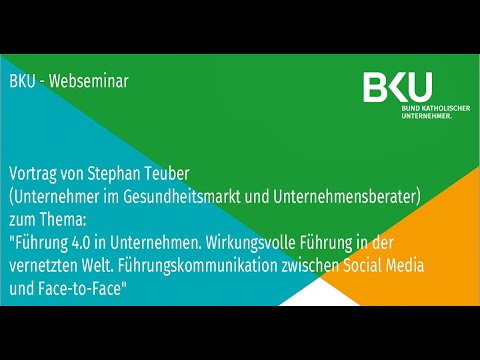 BKU-Webseminar mit Stephan Teuber