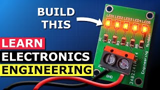 Design and Build a PCB - SMD LED Learn electronics engineering