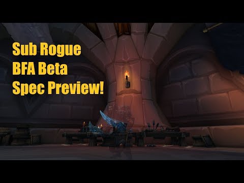 Subtlety Rogue BFA Preview: Stealthy Shadowy Shenanigans!