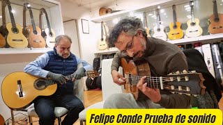 Video thumbnail for Felipe Conde. Prueba de Guitarra Flamenca de Luthier, Flamenco Guitar Test by Taylan Polat. by Taylan Polat Flamenturco