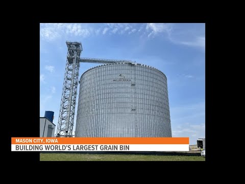 World's largest grain bin is in Iowa