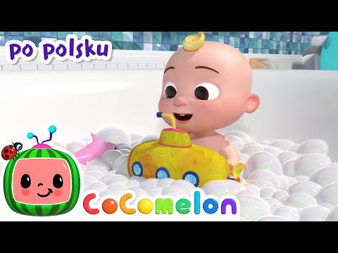 Piosenka kąpielowa | CoComelon po polsku 🍉🎶 Piosenki dla dzieci