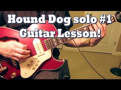 Hound Dog Solo #1 Guitar Lesson