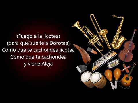 Fuego A La Jicotea Marvin Santiago (Letra)