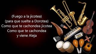 Fuego A La Jicotea Marvin Santiago (Letra)