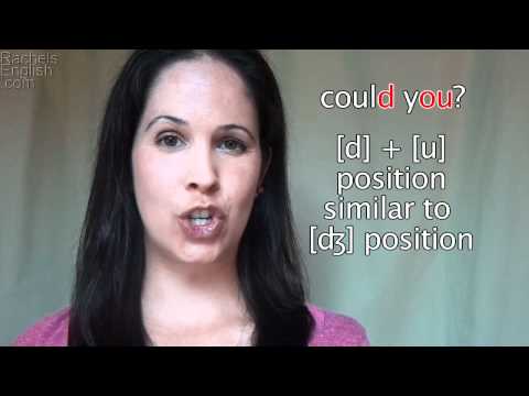 Could You? "のJJサウンド -- アメリカ英語の発音 (JJ sound in 'Could You?' -- American English Pronunciation)