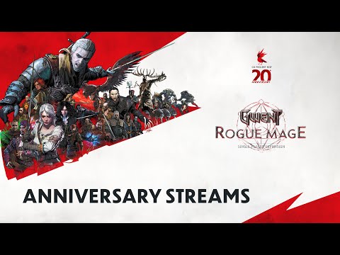 20 years of CD PROJEKT RED: Anniversary Streams — GWENT: Rogue Mage - YouTube