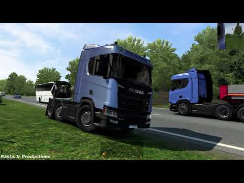 Scania R/S 520 V8 Stock Sound | SCS-TSRM