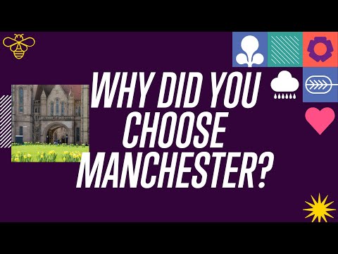 Why Manchester? Student Aidan asked students why they chose to study at The University of Manchester