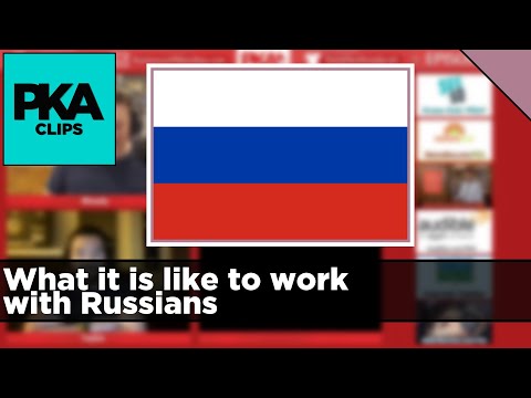 What it is like to work with Russians - PKA Clip