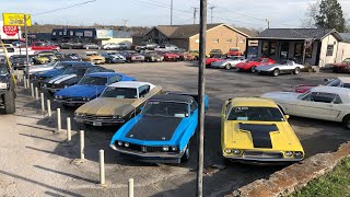 Hot Rod Muscle Car Dealer “ Full Lot Walk “ Maple Motors 3/14/19